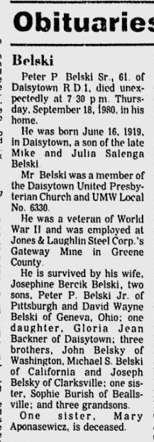 Pete Belski Sr.